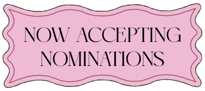 Now Accepting Nominations